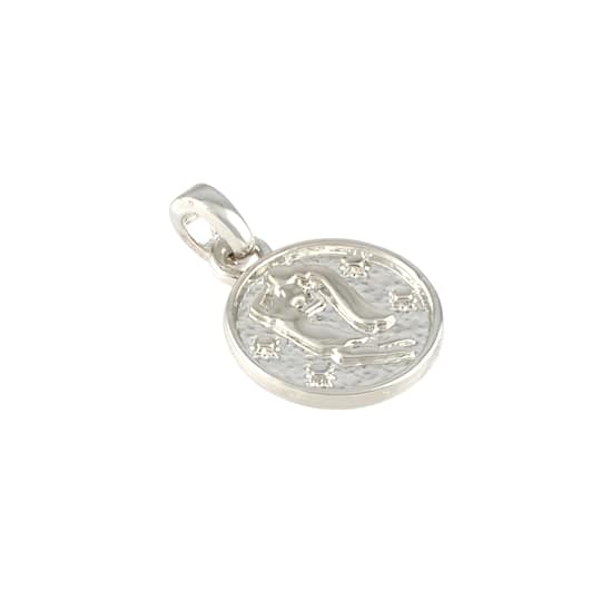 12 Pack: Metal Zodiac Coin Charm by Bead Landing